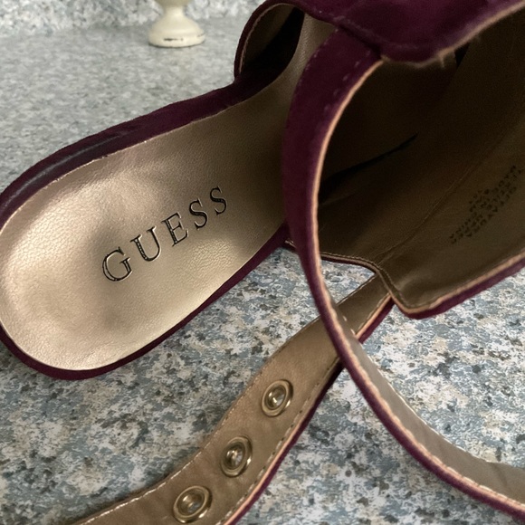 Guess Suede Wedge Shoes - Picture 4 of 5